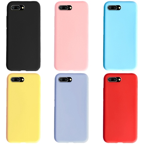 Silicone Case For Huawei Honor 10 Case Honor 10 Cover 5.84 Candy Slim Soft TPU Back Cover Coque For Huawei Honor 10 COL L29 ► Photo 1/6