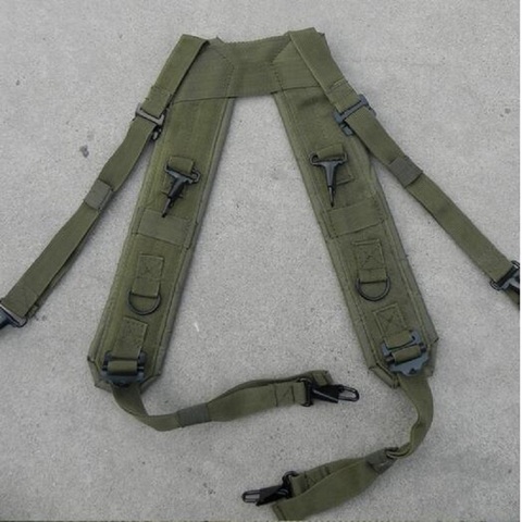 Y-Type Multi-Functional Tactical Suspension Strap With Photographic Props Four-Point Cross Weight-Bearing Belt ► Photo 1/5