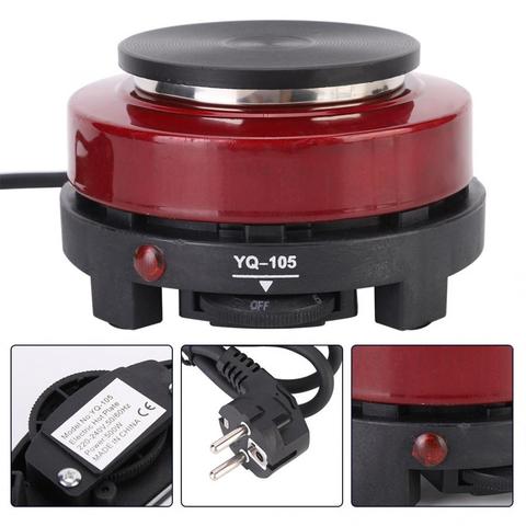 500W Mini Electric Stove Hot Plate Powered Cup Warmer Heater Pad 220V Hot Plate Coffee Tea Milk Mug EU Plug Household Office ► Photo 1/6