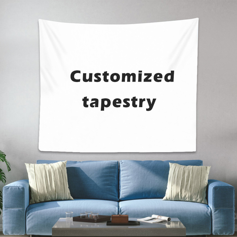 Customized Tapestry Boho Mandala Tapestries Witchcraft Wall Tapestry Print Your Photo Hippie Wall Hanging Blanket Tapestry ► Photo 1/6
