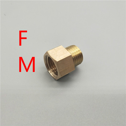 M10x1 M14x1.5 M16x1.5 M18x1.5 M20x1.5 1/8'' 1/4'' 3/8'' 1/2'' Thread Pneumatic Pressure Gauge Conversion Adapter Pipe Fittings ► Photo 1/6