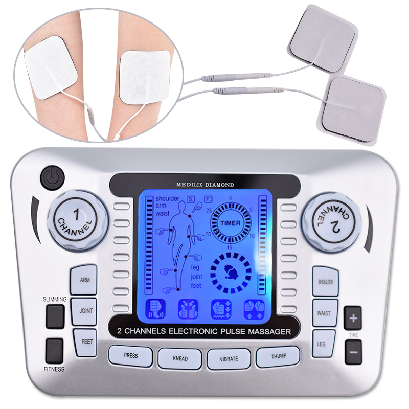 EMS Electric Muscle Stimulator Body Massager Waves Microcurrent Weight Loss  Electro Myostimulation Machine - AliExpress