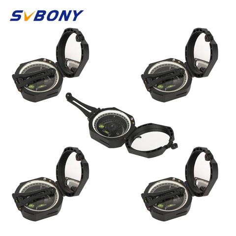 5 pcs SVBONY Compass Professional Military Outdoor Survival Camping Equipment Pocket Compass Lightweight Wholesale F9134 ► Photo 1/6