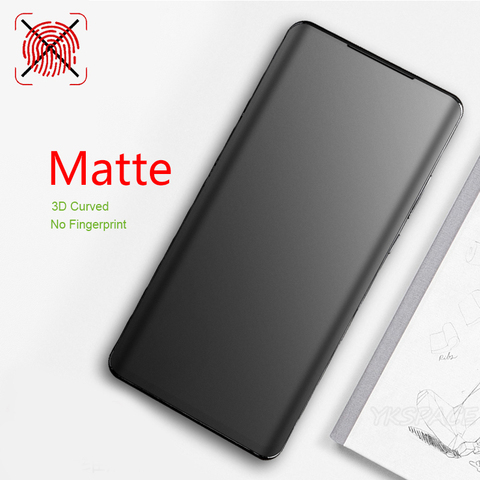 3D Curved Soft Matte Hydrogel Film For Oneplus 6 6T 7 7T 8 Pro Full Cover Screen Protector Frosted 1+ 7pro Anti No Fingerprint ► Photo 1/6