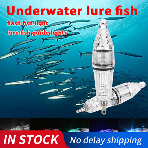 Deep Drop Fishing Light Multi Color Underwater Fish Attracting Indicator Lure LED Fishing Flash Light Bait Dropshipping ► Photo 1/6