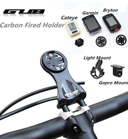 GUB 693 Computer Carbon Fiber Cycle Handbook Holder Holder Holder Mount Table Supporting lamp MTB Bicycle Road Stem 16g ► Photo 1/6