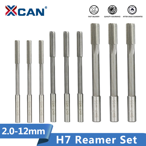 2.0-12mm HSS H7 Machine Reamer Set Straight Shank Milling Reamers Set Chucking Machine Cutter Tool ► Photo 1/6