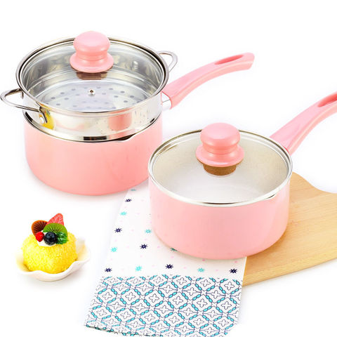 Milk Pot Non-stick Pot Soup Baby Food Supplement Pot Instant Noodles Milk Pot Baby Mini Milk Pot Induction Cooker Non Stick Pan ► Photo 1/6