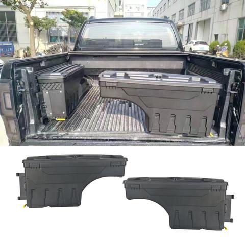 EXTERIOR AUTO ACCESSORIES REAR TRUCK TAILGATE STORAGE TOOLING BOX BOXES FIT FOR FORD RANGER PICKUP CAR ► Photo 1/6