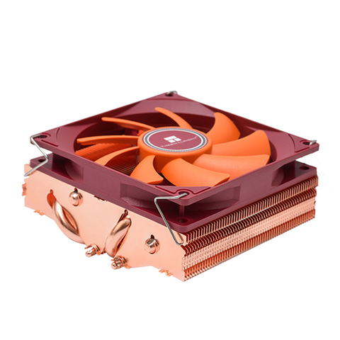 Thermalright AXP90 47mm thin 4 heat pipe A4 chassis CPU cooler cooler MINI ATX push down CPU cooler for Intel 1155 1156 AMD AM4 ► Photo 1/5