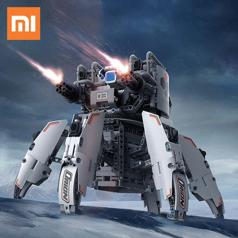 XIAOMI Jupiter Dawn Series Smart Building Block Orion Six-Legged Titan Smart Robot Bluetooth 5.0 Remote Control Toys Kids Gift ► Photo 1/1