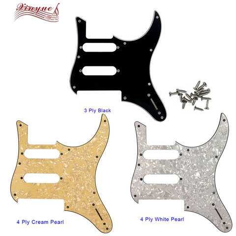 Pleroo Custom Guitar Parts For 9 hole screws MIJ Japan YAMAHA PACIFICA 112V Electric Guitar Pickguard Scratch Plate ► Photo 1/6