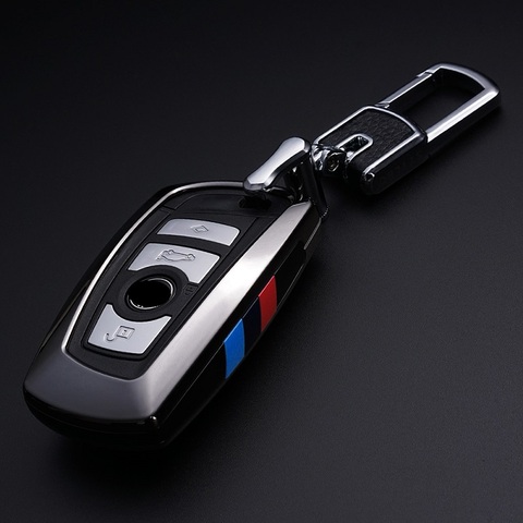 Car Key Case Cover Fob Key Bag Key Holder Keychain For Bmw F20 F30