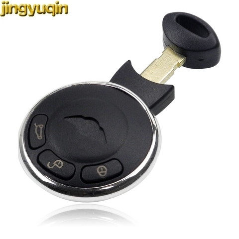 jingyuqin Smart Remote Car Key Fob Shell For BMW Mini Cooper R56 3 Button Remote Keyless Entry Auto Car Key Case ► Photo 1/4