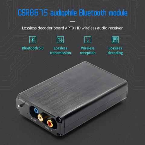 CSR8675 audiophile Bluetooth module 5.0 lossless decoder board APTX HD wireless audio receiver LDAC ► Photo 1/6