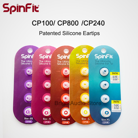 SpinFit CP100 CP800 CP240 In-ear Ear tip 1 pair ( 2pcs ) Earphone Silicone Case for FiiO DUNU FH7 ► Photo 1/6