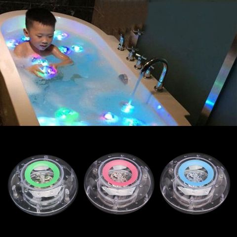 Bathroom LED Light Kids Color Changing Ball Toys Waterproof In Tub Bath Time Fun ► Photo 1/5