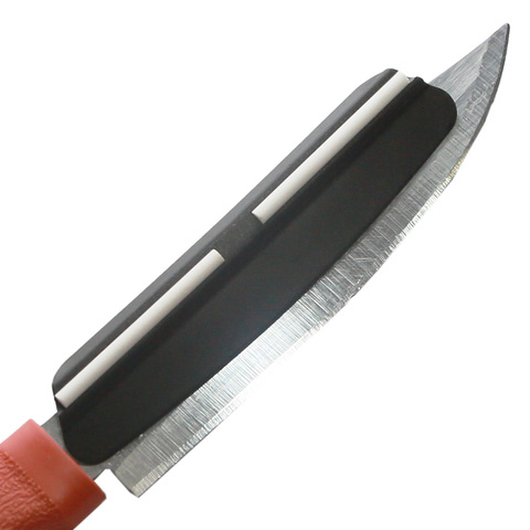 1pc Portable Double Side Grindstone, Professional Kitchen Sharpener For  Pocket, Folding Knife, Sharpening Stone