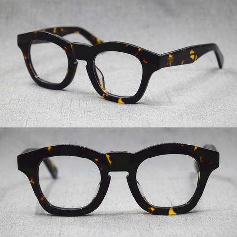 1960's Japan Handmade Italy Acetate Reading Glasses Full Rim Top Quality +50 +75 +100 +125 +150 +175 +200 +225 +250 +275 +300 +6 ► Photo 1/6