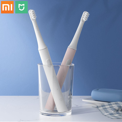 Orignal Xiaomi Mijia Sonic Electric Toothbrush Mi T100 Tooth Brush Colorful USB Rechargeable IPX7 Waterproof Travle Scoocl Home ► Photo 1/6