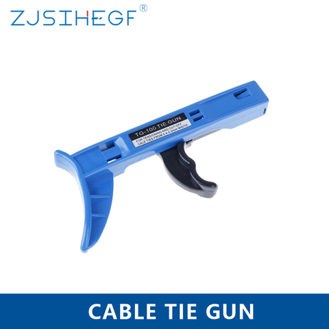 Cable Tie Gun TG-100 Hand Cutting Tools Fastening Automatic Tensioning For Nylon Width 2.2mm To 4.8mm ► Photo 1/6