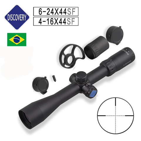 Discovery Rifle Scope 30MM Tube 4-16 6-24 Magnification Shockproof .22LR Side Focus with High Definition Bright Glass ► Photo 1/6