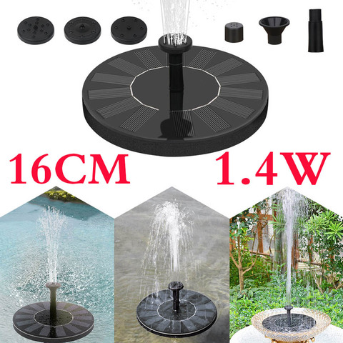 Review On 16cm Solar Fountain Garden, Solar Outdoor Water Fountain Canada
