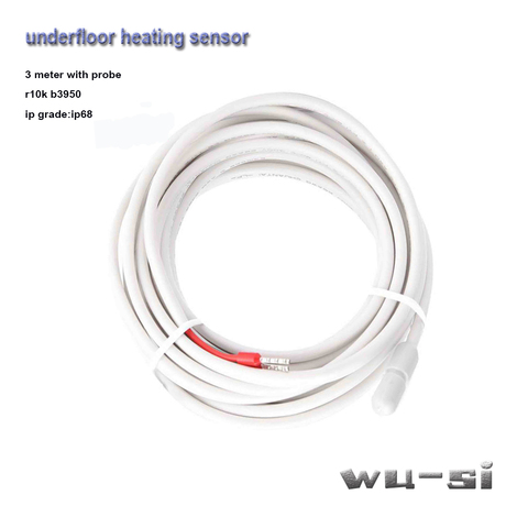 Indoor 3 meter cable floor heating sensor ► Photo 1/2