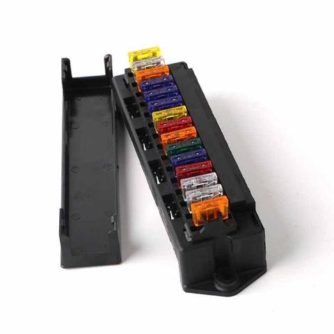 15-way Automotive multi-circuit assembly control box Car Fuse Box fuse holder with fuse and terminal ► Photo 1/4