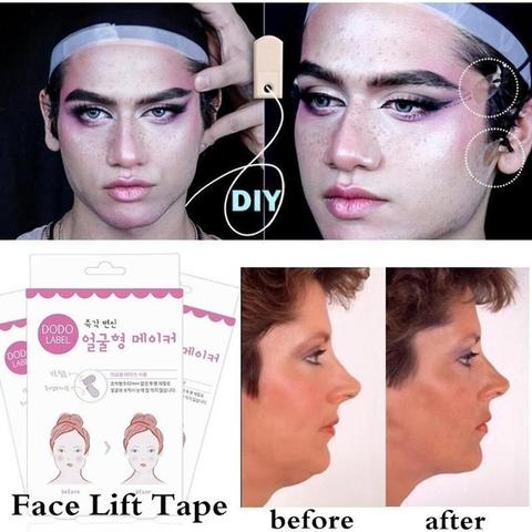 Invisible Thin Face Stickers Line Wrinkle Sagging Skin V-Shape Face Lift Tape for Face 40Pcs ► Photo 1/6