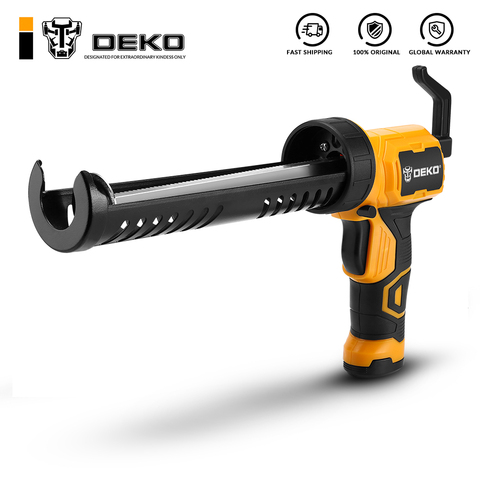 DEKO Automatic Electric Glue Gun 170mm/min Heat Hot Melt Multi-function Electric Pressure Sewing Seams Sealant Waterproof Glue ► Photo 1/6