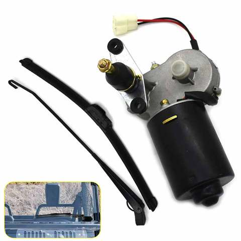 12V Electric Windshield Wiper Motor UTV Kit for Polaris Ranger Hard Coated ► Photo 1/6