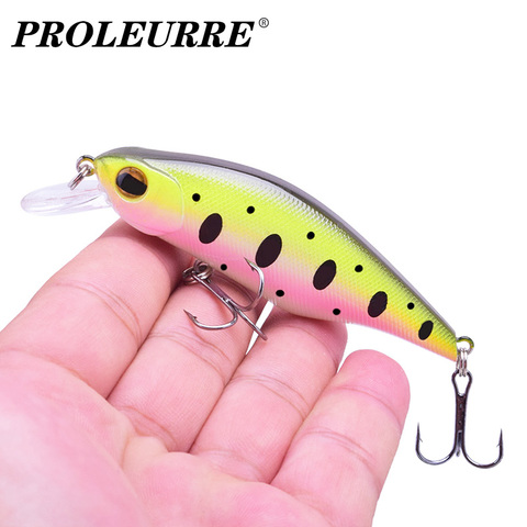 1Pcs Minnow Fishing Lure 90mm 11g Suspending Artificial Magnetic Hard Bait Bass Pesca Wobbler Crankbait Pesca Fishing Tackle ► Photo 1/6