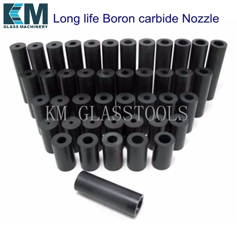 Free Shipping! Long life Boron carbide Nozzle for Glass Sand blasting machine.Length:35MM/45MM/60MM/80MM ► Photo 1/5
