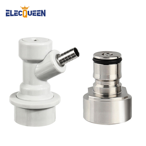 Keg Coupler Adapter Ball Lock Conversion Kit for Corneliur Keg,5/8 NPT Thread Ball Lock Post Liquid Gas Ball Lock Disconnect Set ► Photo 1/6