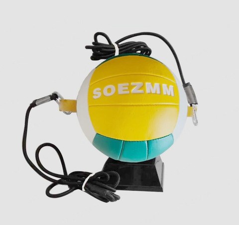 SOEZMM Attack Trainer,Handsewe Volleyball Training Aids Equipment Improve Serving,Arm Swings,Spiking Power With Elastic Cords ► Photo 1/6