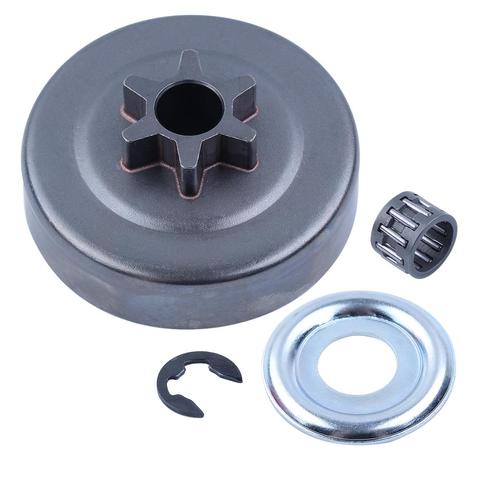 3/8 6T Clutch Drum Sprocket Washer E-Clip Kit For STIHL Chainsaw 017 018 021 023 025 MS170 MS180 MS210 MS230 MS250 1123 640 2003 ► Photo 1/6