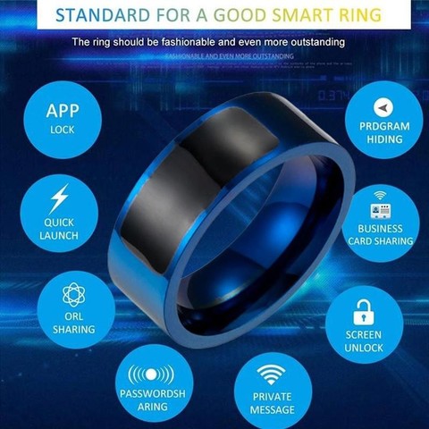 NFC Ring Multifunctional Waterproof Digital Smart Ring Android