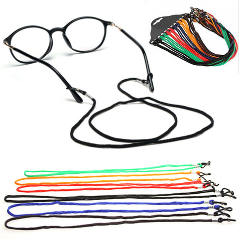 1x Glasses Strap Neck Cord Adjustable Sunglasses Eyeglasses Rope Lanyard Holder Eyewears Cord Holder Neck Strap Rope ► Photo 1/6