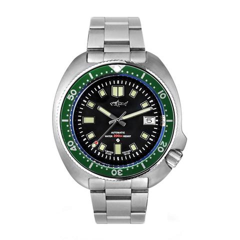 men dive watch,mens sport wrist watches HEIMDALLR man luxury automatic mechanical wristwatch 20ATM waterproof luminous relogio ► Photo 1/6