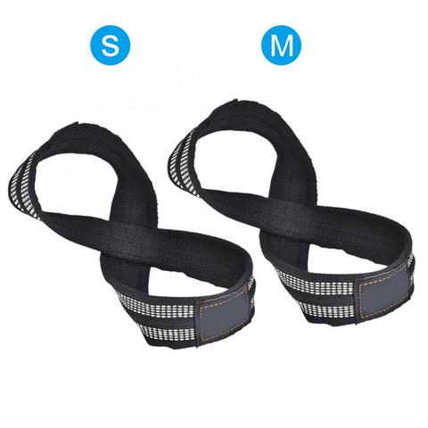 1 Pair Figure 8 Weight Lifting Straps Dead Lift Wrist Strap for Pull-ups Horizontal Bar Powerlifting Gym Fitness Accessories ► Photo 1/6