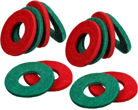 12 Pieces Battery Terminal Anti Corrosion Washers Fiber Thick Felt Battery Terminal Protector (6 Red and 6 Green) ► Photo 1/6