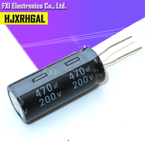 5PCS 200v470uf 250v470uf 18*40 200v 470uf 18x50 Electro Electrolytic capacitor ► Photo 1/2