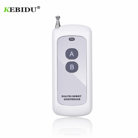 KEBIDU Long Range Remote Control 433mhz Wireless Presenter Controller RF Module Remote Control Antenna 2/4 buttons ► Photo 1/6