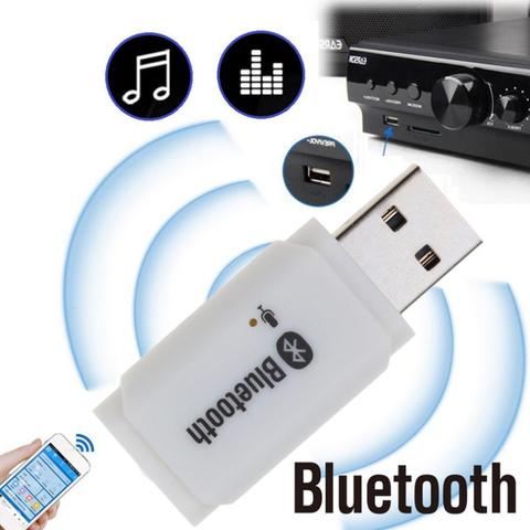 Bluetooth 5.0 Wireless USB Receiver AUX Car Audio Adapter Mp3 Player Handsfree Speaker For Android/IOS Car Kit Microphone Car ► Photo 1/6