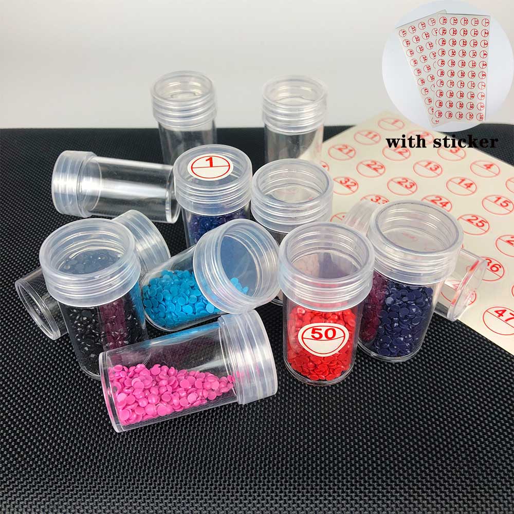 30/60/90/120 Bottles Diamond Painting Accessories Container Bottles Diamond  Painting Tools Crystal Bead Storage jar - Price history & Review, AliExpress Seller - Fulfly Official Store