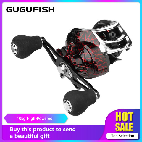 GUGUFISH Left/Right Hand Baitcasting Fishing Reel 7.2:1 Bait Casting Fishing Wheel With Magnetic Brake Carp Carretilha Pesca ► Photo 1/5