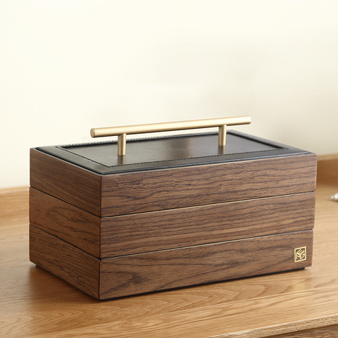 Luxury Large Wooden Jewelry Box Storage  Wood Jewelry Storage Box  Organizer - Wood - Aliexpress