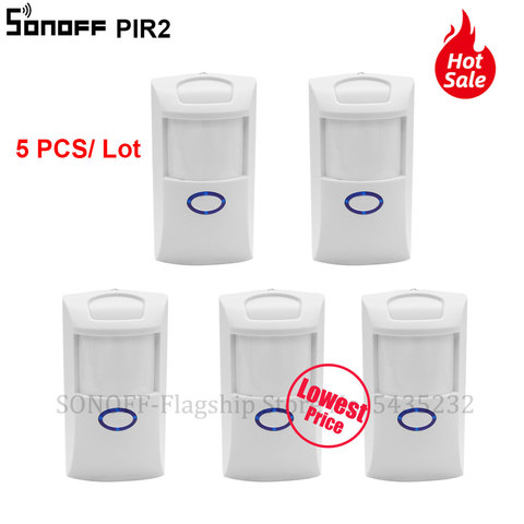 1/3/5 PCS Itead SONOFF PIR2 Motion Sensor Wireless Automation System Anti-Theft Alarm Smart Home Security works sonoff rf bridge ► Photo 1/6