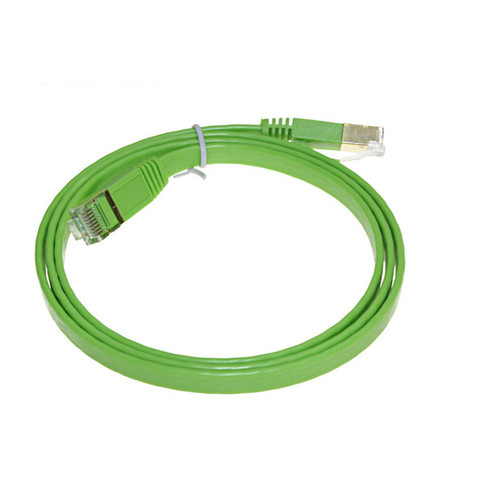 Flat Ethernet Cable Cat7 0.5M 1M 2M 3M Green White Black Blue Cat 7 Networking Cable For Wireless Router Modem 10 Gigabit 600MHz ► Photo 1/6